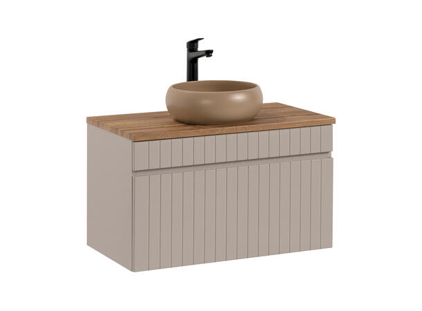 Møbelpakke ICONIC CASHMERE 80 80x46x45- 1 Skuff