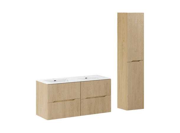 Møbelpakke NORDIC CREMONA 120 120x46x57 - 4 Skuffer