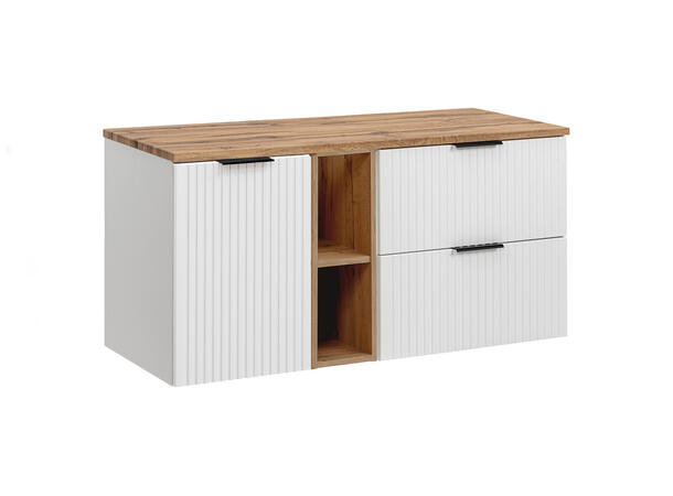 Møbelpakke  ADEL WHITE 140 140x46x57 - 2 Skuffer/1 dør