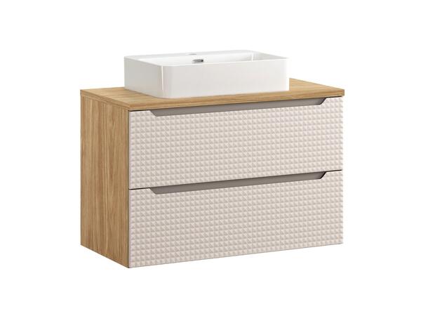 Møbelpakke  LUXOR  BEIGE 90 90x46x57 - 2 Skuffer