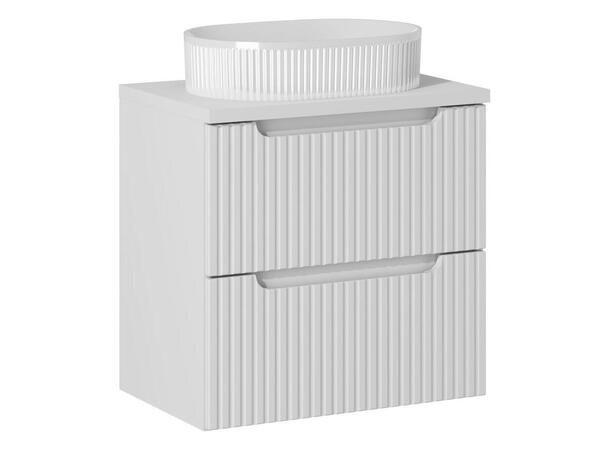 Møbelpakke  NOVA WHITE 60 cm 60x39x57- 2 Skuffer