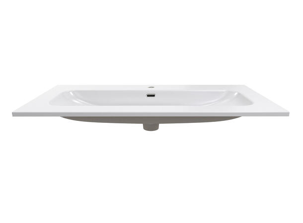 Møbelservant FLY WHITE GLOSS DP 100x15x46  cm - Hvit