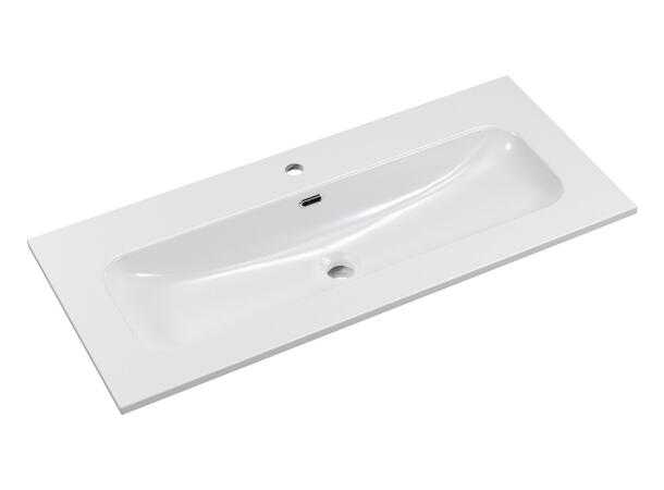 Møbelservant FLY WHITE GLOSS DP 100x15x46  cm - Hvit