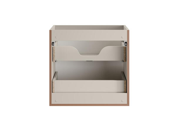 Servantskap BELLA CASHMERE  60 cm 60x46x57 -  2 Skuffer