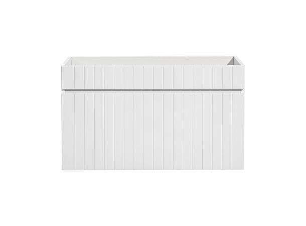 Servantskap ICONIC WHITE  80 cm 80x46x45- 1 Skuff
