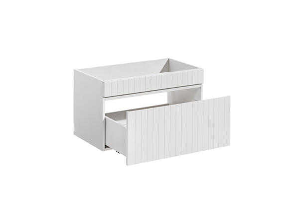 Servantskap ICONIC WHITE  80 cm 80x46x45- 1 Skuff