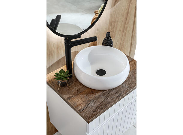 Servantskap ICONIC WHITE  80 cm 80x46x45- 1 Skuff