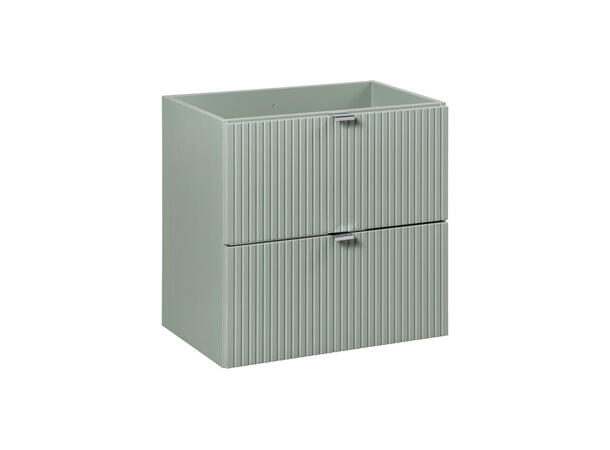 Servantskap LINE REED GREEN  60 cm 60x39x57 - 2 Skuffer