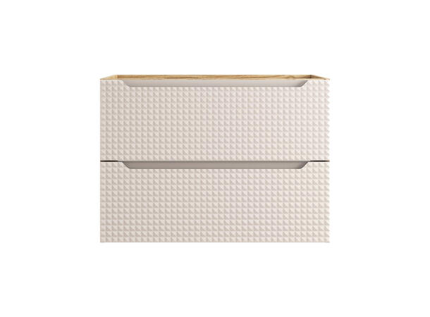 Servantskap LUXOR BEIGE 80 cm 80x46x57 -  2 Skuffer