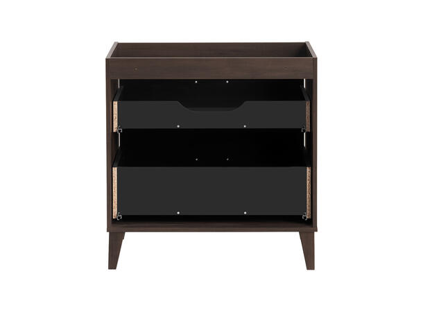 Servantskap Mørkdal -  80 cm 80x46x82 - 2 Skuffer Ristretto Eik