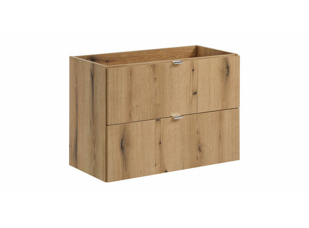 Servantskap NOVA OAK  80 cm 80x39x57 - 2 Skuffer