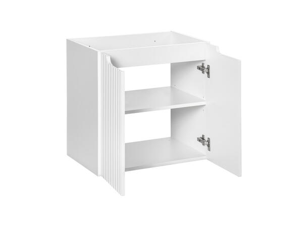 Servantskap NOVA WHITE  60 cm 60x57x39 m/2 dør