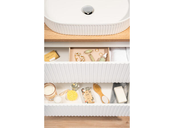 Servantskap NOVA WHITE  60 cm 60x57x39 m/2 dør