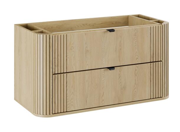 Servantskap OVALIA CREMONA 100 cm 100x46x52 -  2 Skuffer - Eik Cremona