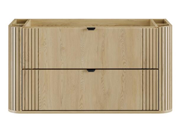 Servantskap OVALIA CREMONA 100 cm 100x46x52 -  2 Skuffer - Eik Cremona