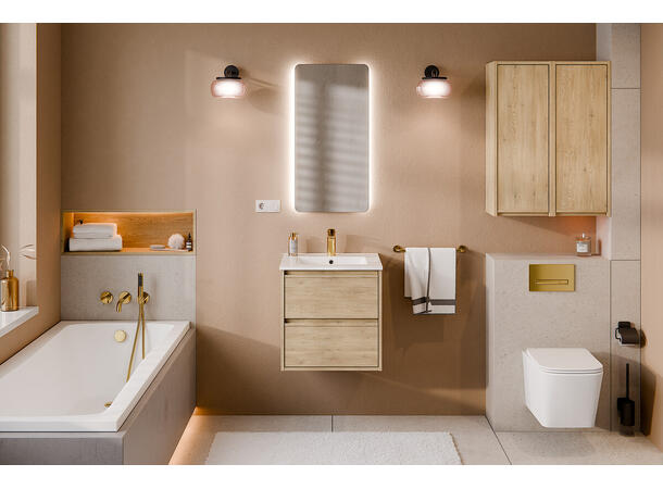 Servantskap VIOLA CREMONA  50 cm 50x46x50 - 2 Skuffer