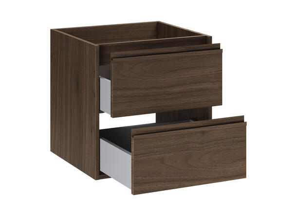 Servantskap VIOLA  VILLA  50 cm 50x46x50 - 2 Skuffer Valnøtt