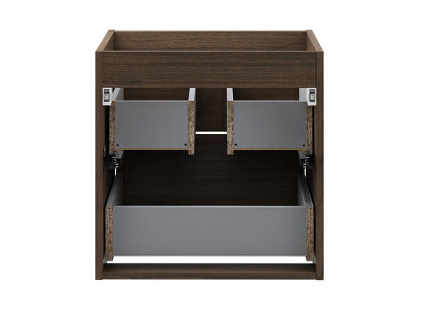 Servantskap VIOLA  VILLA  50 cm 50x46x50 - 2 Skuffer Valnøtt