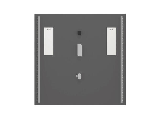 Speil AURA LU LED 80 80x80 -  Bakgrunnslys