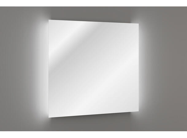 Speil AURA LU LED 80 80x80 -  Bakgrunnslys