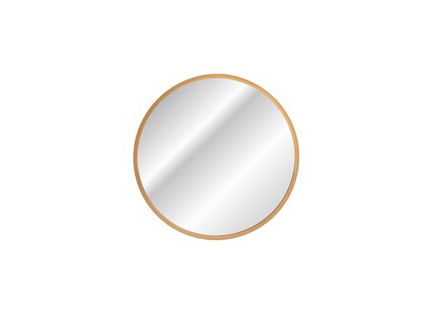 Speil LED HESTIA  60 Gull matt Ø 60 cm -  Bakgrunnslys
