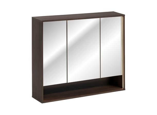Speilskap  Mørkdal -  100 cm 100x85x20 m/3 dører