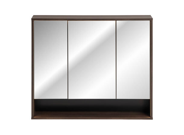 Speilskap  Mørkdal -  100 cm 100x85x20 m/3 dører