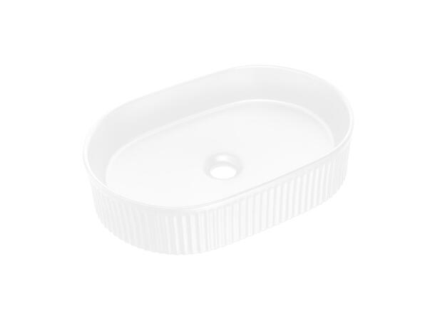 Toppmontert Servant BEYOND 5 WHITE 48x11x32 cm - Hvit matt