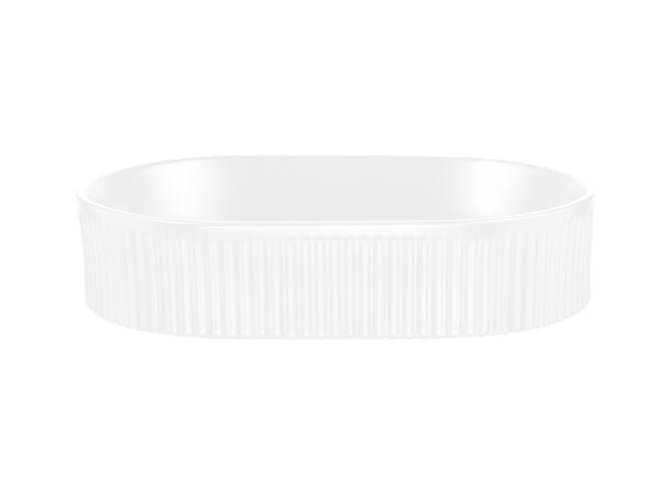 Toppmontert Servant BEYOND 5 WHITE 48x11x32 cm - Hvit matt