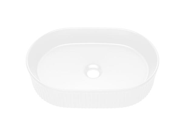 Toppmontert Servant BEYOND 5 WHITE 48x11x32 cm - Hvit matt