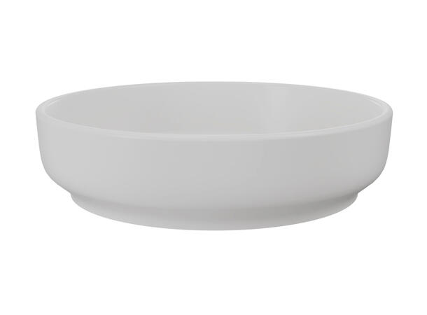 Toppmontert Servant RIVER 2 CONCRETE 40x12x40 cm - Grå matt