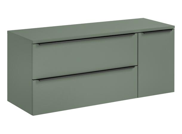 Underskap m/ benkeplate SKOGSGRØNN 140 140x46x57 -   Sivgrønn