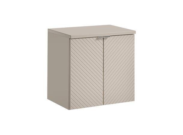 Underskap m/benkeplate VIVA CASHMERE 60x39x57-  m/2 dør