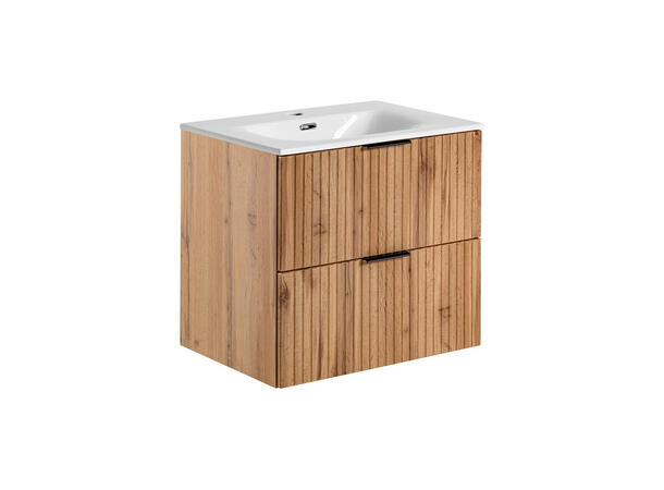 Underskap med servant ADEL OAK 60 60x46x57 - 2 Skuffer