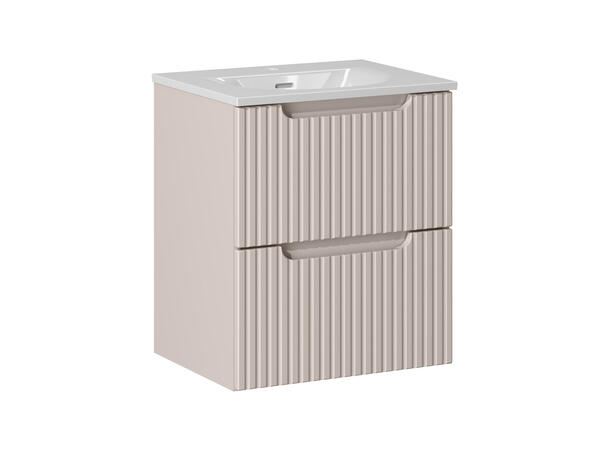Underskap med servant NOVA CASHMERE 50 50x39x57- 2 Skuffer