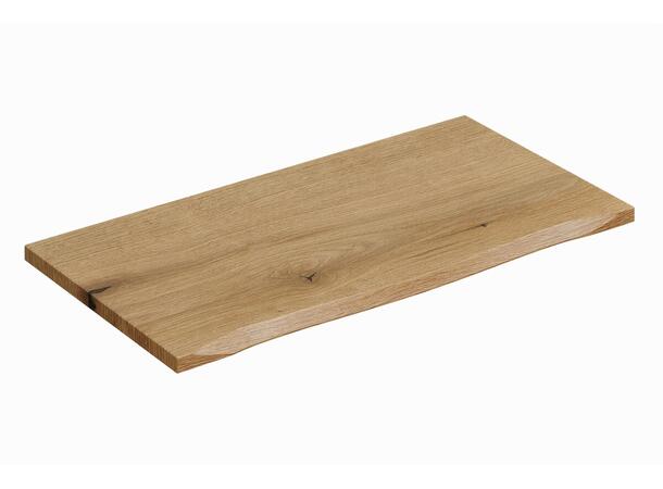 Benkeplate NATURE COAST EVOKE  80 cm 80x2,2x40 - Eik