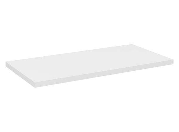Benkeplate NOVA WHITE 80 cm 80x2,5x40