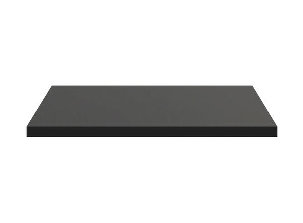 Benkeplate  BLACK 60 cm 60x2,5x46 - Svart matt