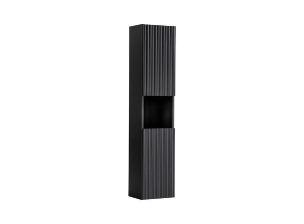 Høyskap NOVA BLACK H = 140 cm  m/2 dør