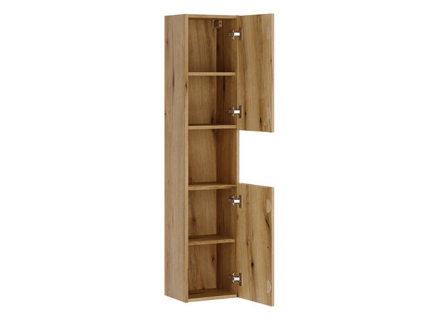 Høyskap Nova Eik Coast Evoke H = 140 cm  m/2 dør