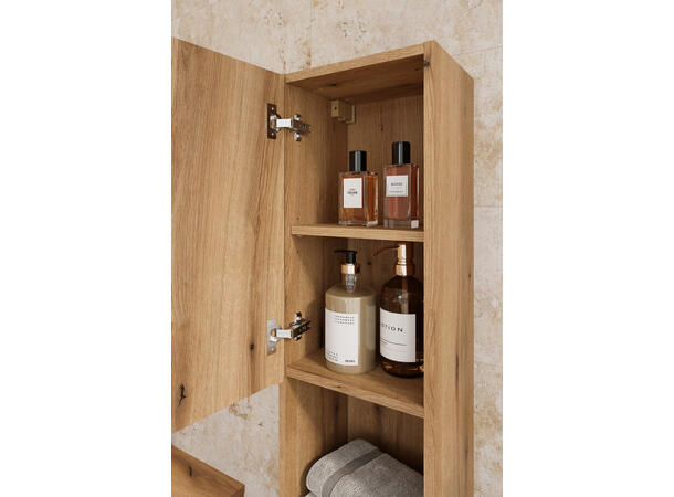 Høyskap Nova Eik Coast Evoke H = 140 cm  m/2 dør