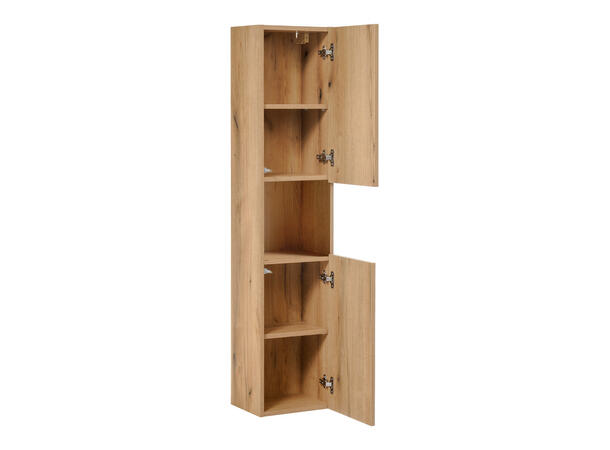 Høyskap  NOVA OAK H = 140 cm  m/2 dør