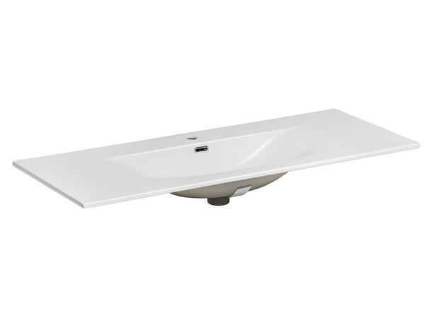 Møbelservant SKY 120 DP 121x17x46 cm - Hvit
