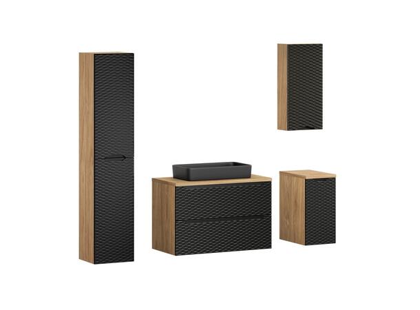 Møbelpakke OCEAN BLACK  90 90x46x57 - 2 Skuffer