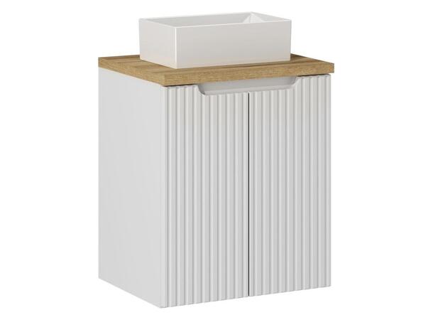 Møbelpakke  NOVA WHITE 50 cm 50x39x57- m/2 dør
