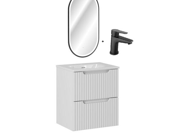 Møbelpakke  NOVA WHITE 60 cm 60x39x57- Alt i én pakke !