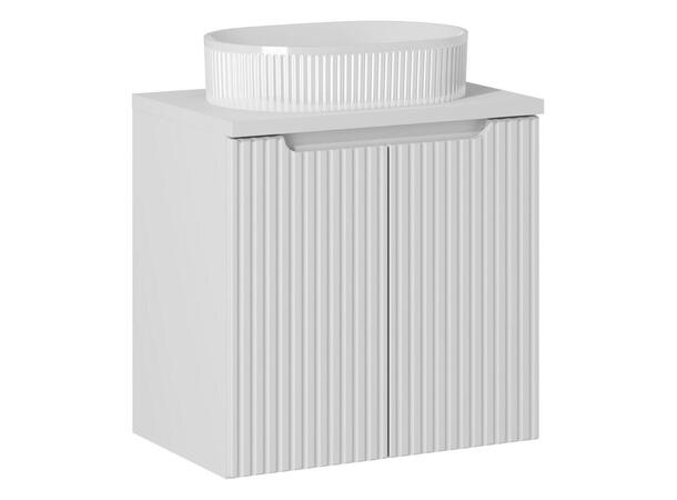 Møbelpakke  NOVA WHITE 60 cm 60x39x57- m/2 dør