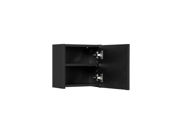 Overskap NOVA BLACK Qubik 30x19x30 m/1 dør