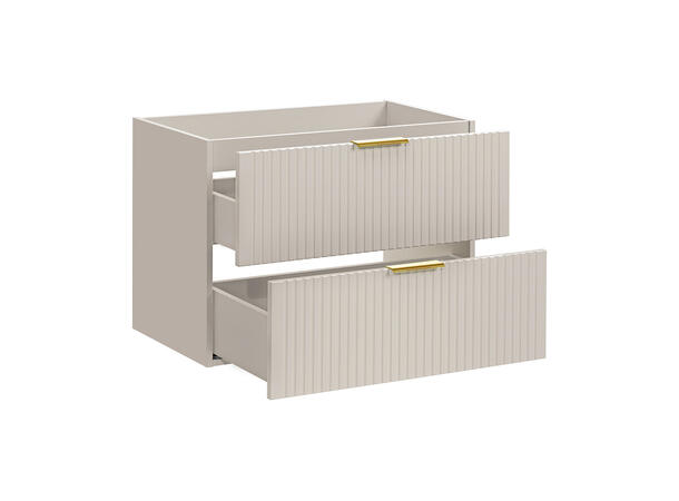 Servantskap ADEL CASHMERE  80 80x46x57 -  2 Skuffer