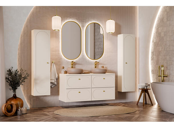 Servantskap DONNA SAND  60 cm 60x46x57 -  2 Skuffer